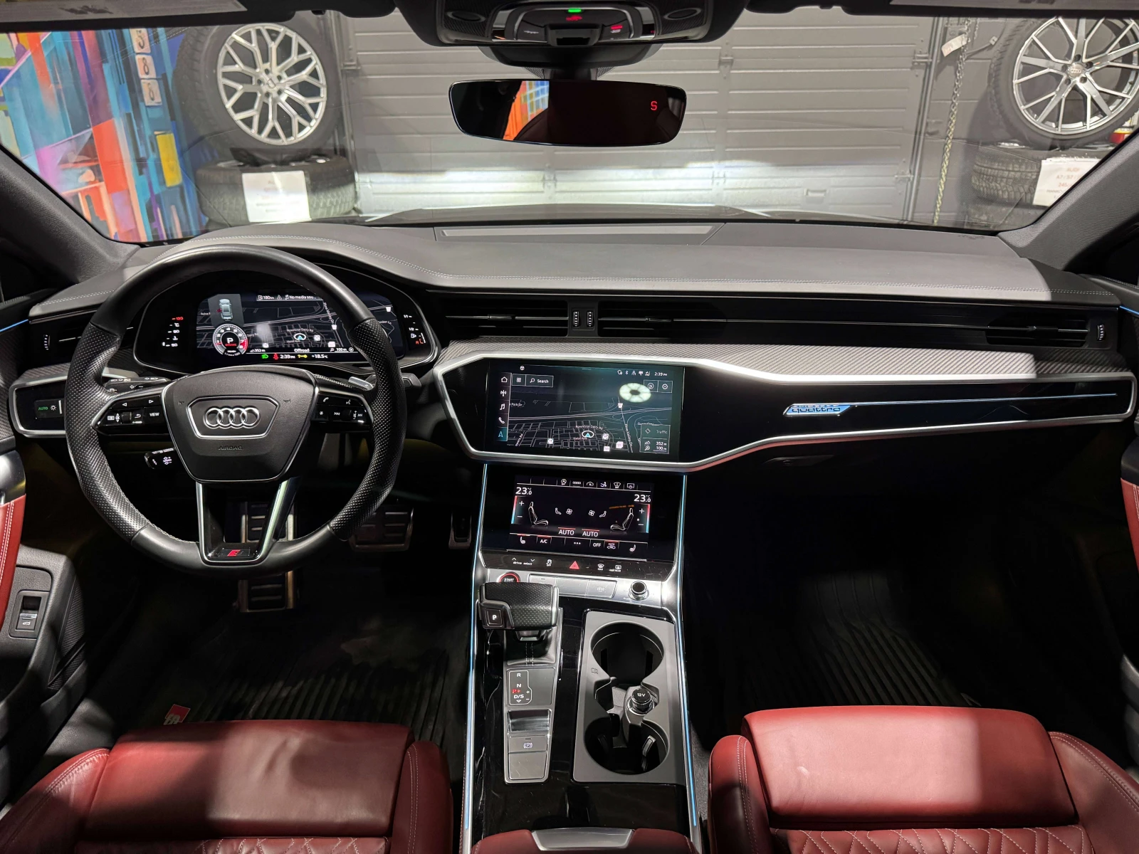 Audi S7  SPORT | BLACK OPTICS | ФИКСИРАНА ЦЕНА, снимка 11 - Автомобили и джипове - 56083283