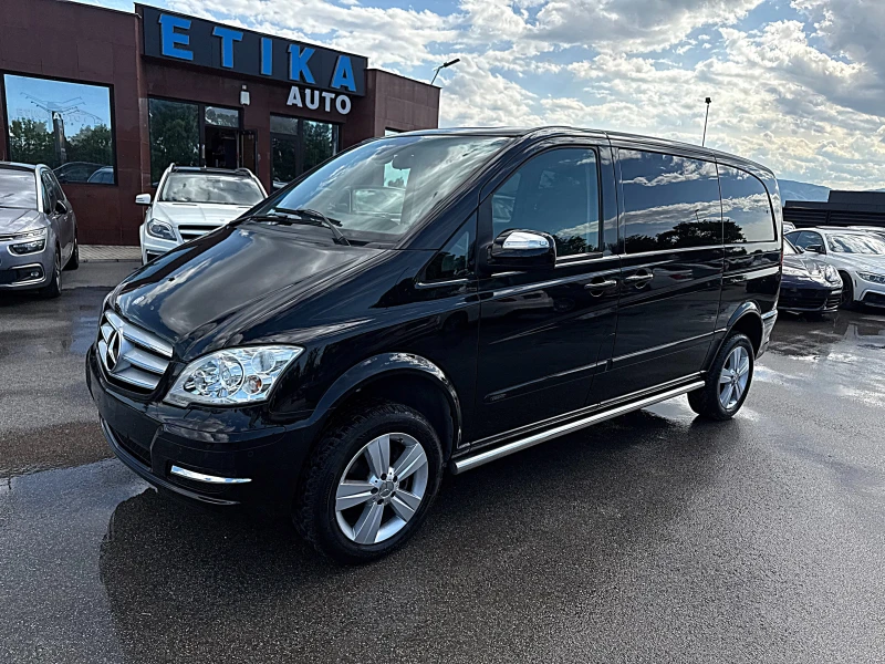 Mercedes-Benz Viano 4x4-FACE-LED-XENON-AMBIENTE-СЕРВИЗНА КНИЖКА-НОВО!!, снимка 3 - Бусове и автобуси - 50516859