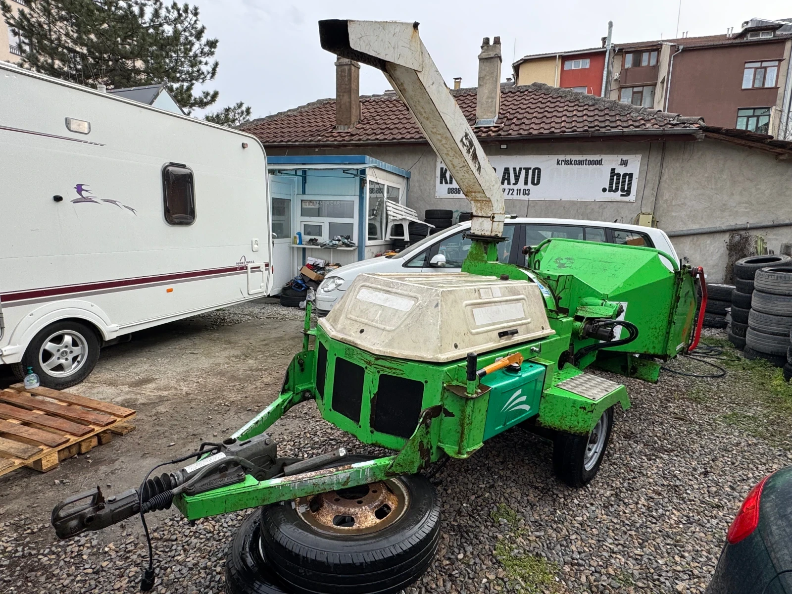 Мулчер John Deere Green Mech Дизел 40к.с. - изображение 3