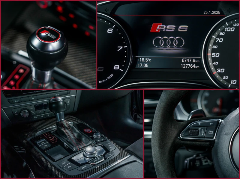 Audi Rs6 Plus* Performance* Quattro* Matrix* МТМ, снимка 12 - Автомобили и джипове - 41963754