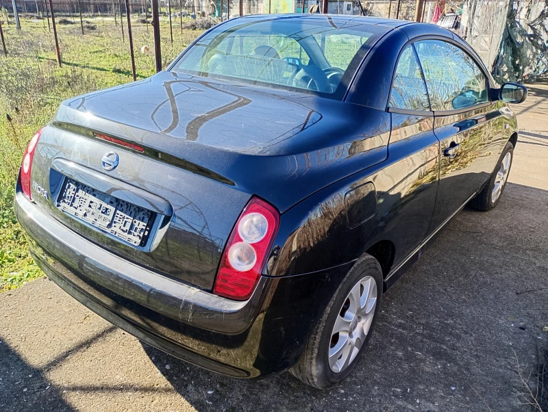 Nissan Micra Кабрио Твърд Таван   1.4 бензин КЛИМА, снимка 12 - Автомобили и джипове - 52934454