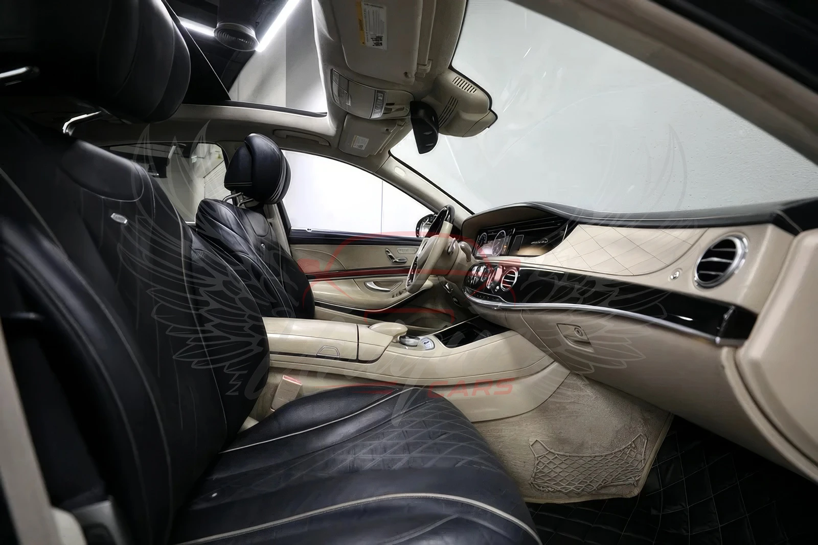 Mercedes-Benz S 550 MAYBACH Kit / Designo Seats | Mobile.bg   9