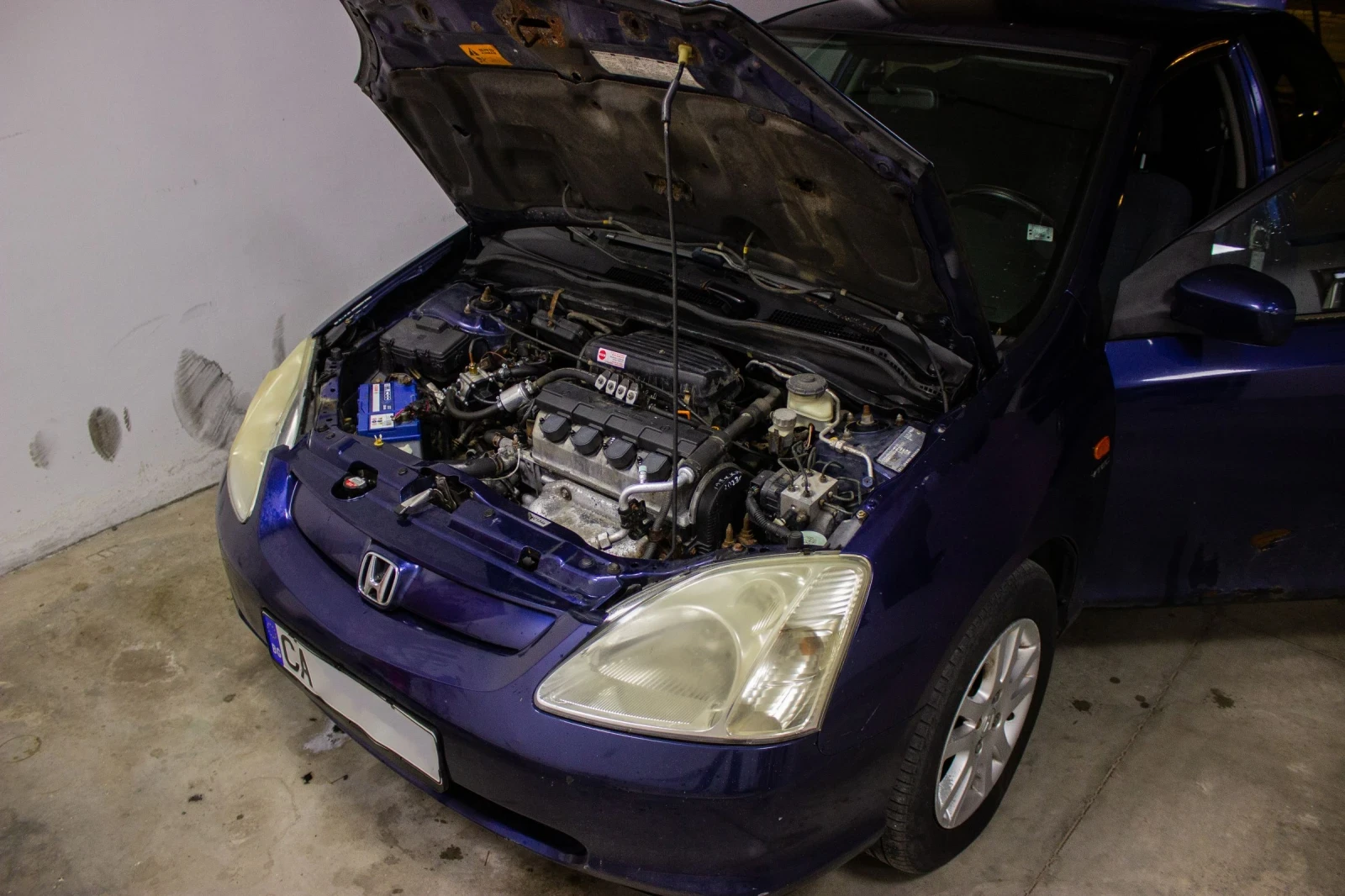 Honda Civic LPG 110hp, снимка 8 - Автомобили и джипове - 53940175