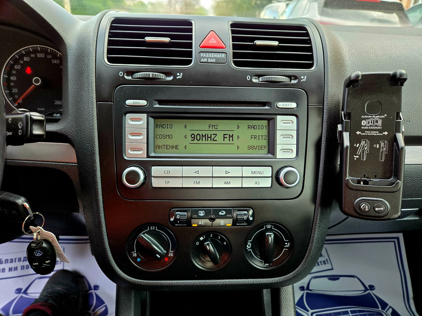 VW Golf 1.9TDI Германия Климатик Темпомат Парктроник Печка, снимка 16 - Автомобили и джипове - 54392788