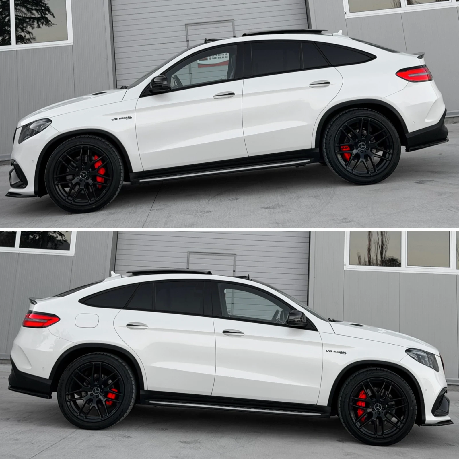 Mercedes-Benz GLE 63 S AMG COUPE/ 73 450km/ CARBON/ PANO/ 3xTV/ SPORT+ /, снимка 7 - Автомобили и джипове - 56046459