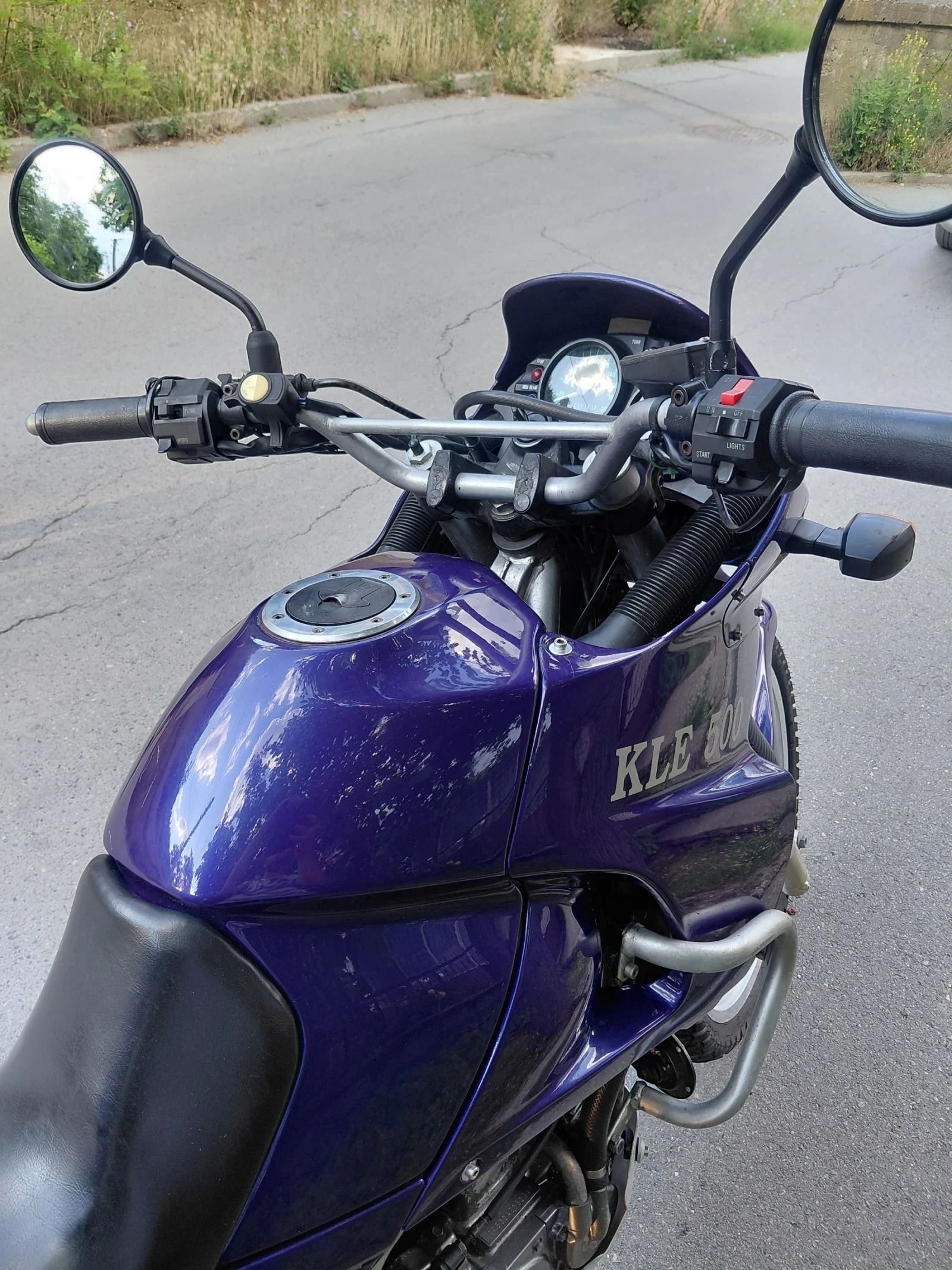 Kawasaki Kle KLE 500, снимка 8 - Мотоциклети и мототехника - 55137483