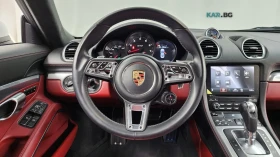 Porsche Cayman 718* S 2.5* КОЖА* ОБДУХВ* ПОДГРЕВ* НАВИ* PDK, снимка 13