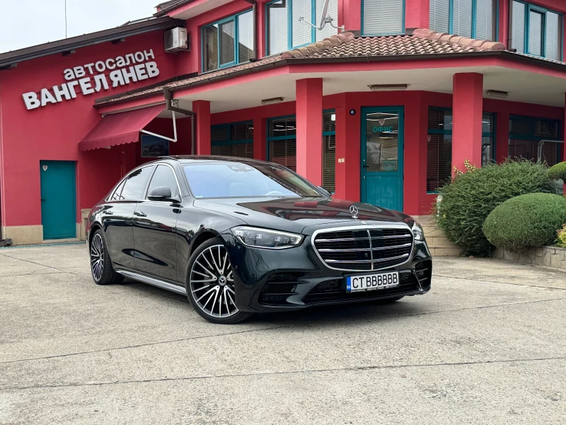 Mercedes-Benz S 580 V8 4M L AMG* E-Body * 4DBurmester* TV * 3DHeadUP, снимка 1 - Автомобили и джипове - 47076713