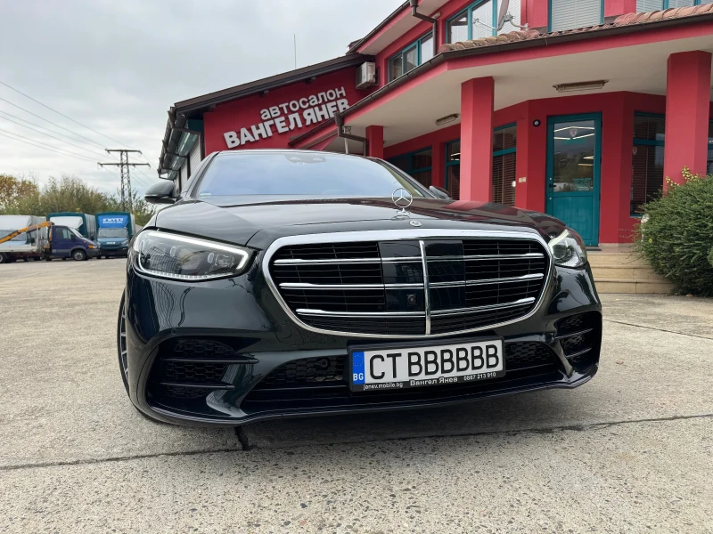 Mercedes-Benz S 580 V8 4M L AMG* E-Body * 4DBurmester* TV * 3DHeadUP, снимка 2 - Автомобили и джипове - 47076713