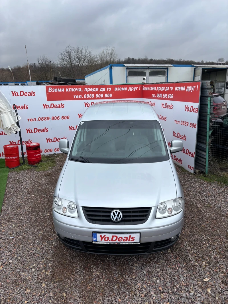 VW Caddy 1.6 ФАБРИЧЕН МЕТАН, снимка 3 - Автомобили и джипове - 53293582