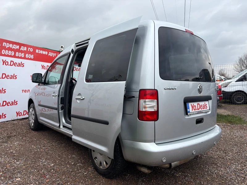 VW Caddy 1.6 ФАБРИЧЕН МЕТАН, снимка 9 - Автомобили и джипове - 53293582