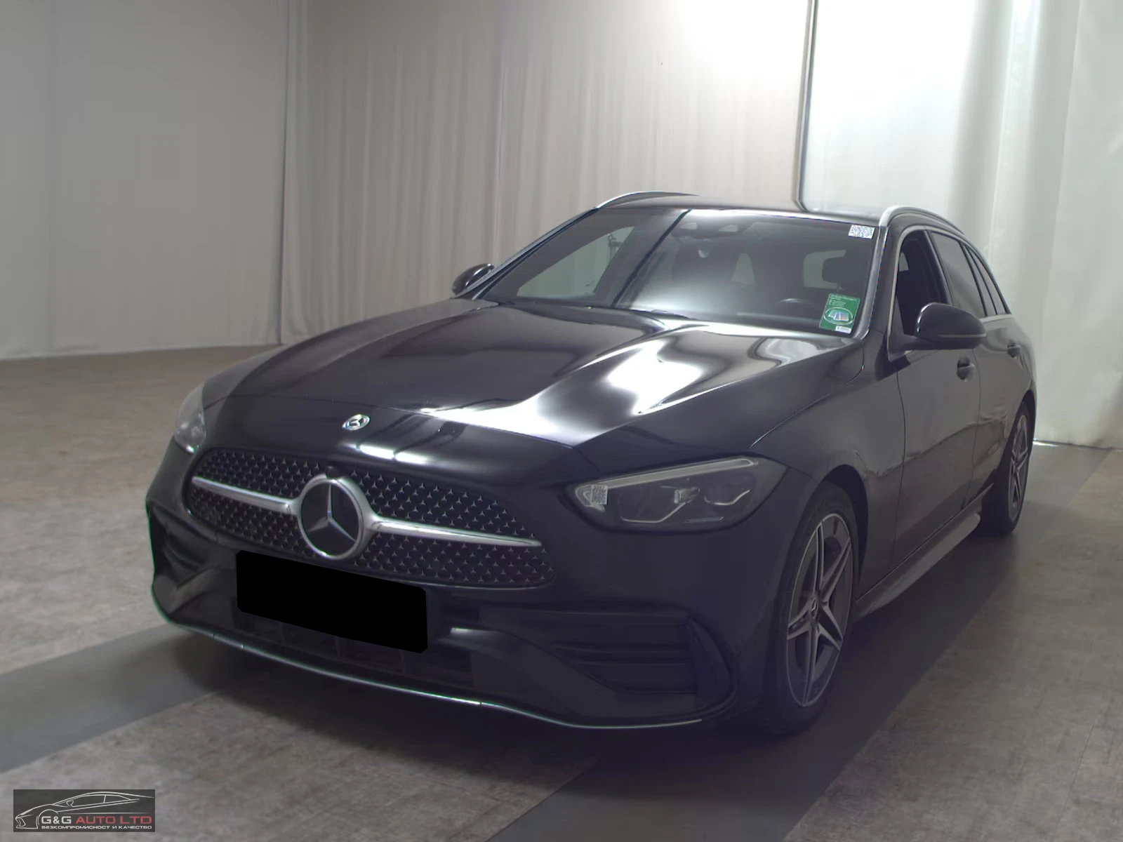Mercedes-Benz C 220 AMG-LINE/200HP/DISTR+ /ACC/BSA/L.ASS/VCONTROL/848f, снимка 1