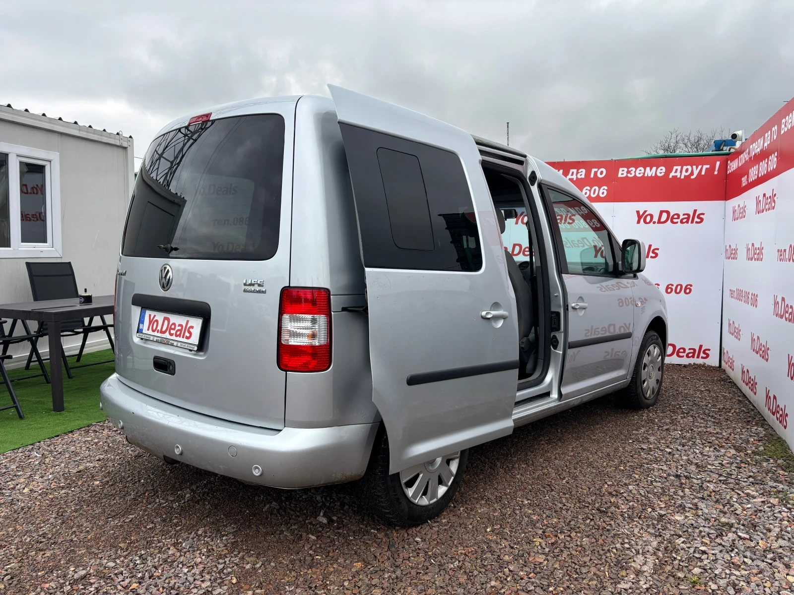 VW Caddy 1.6 ФАБРИЧЕН МЕТАН - изображение 6