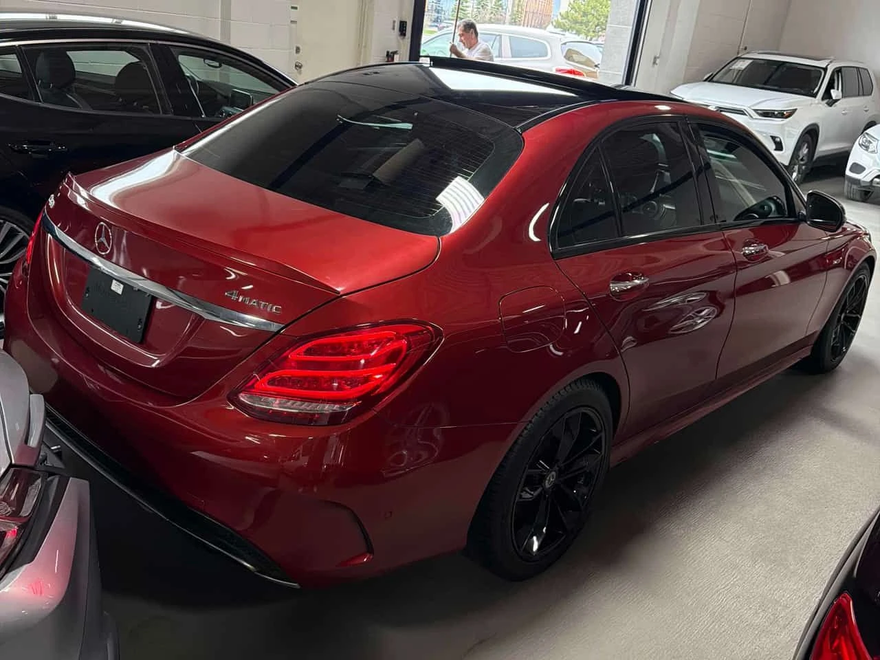 Mercedes-Benz C 450 AMG ПАНОРАМА/BURMESTER, снимка 5 - Автомобили и джипове - 54230355