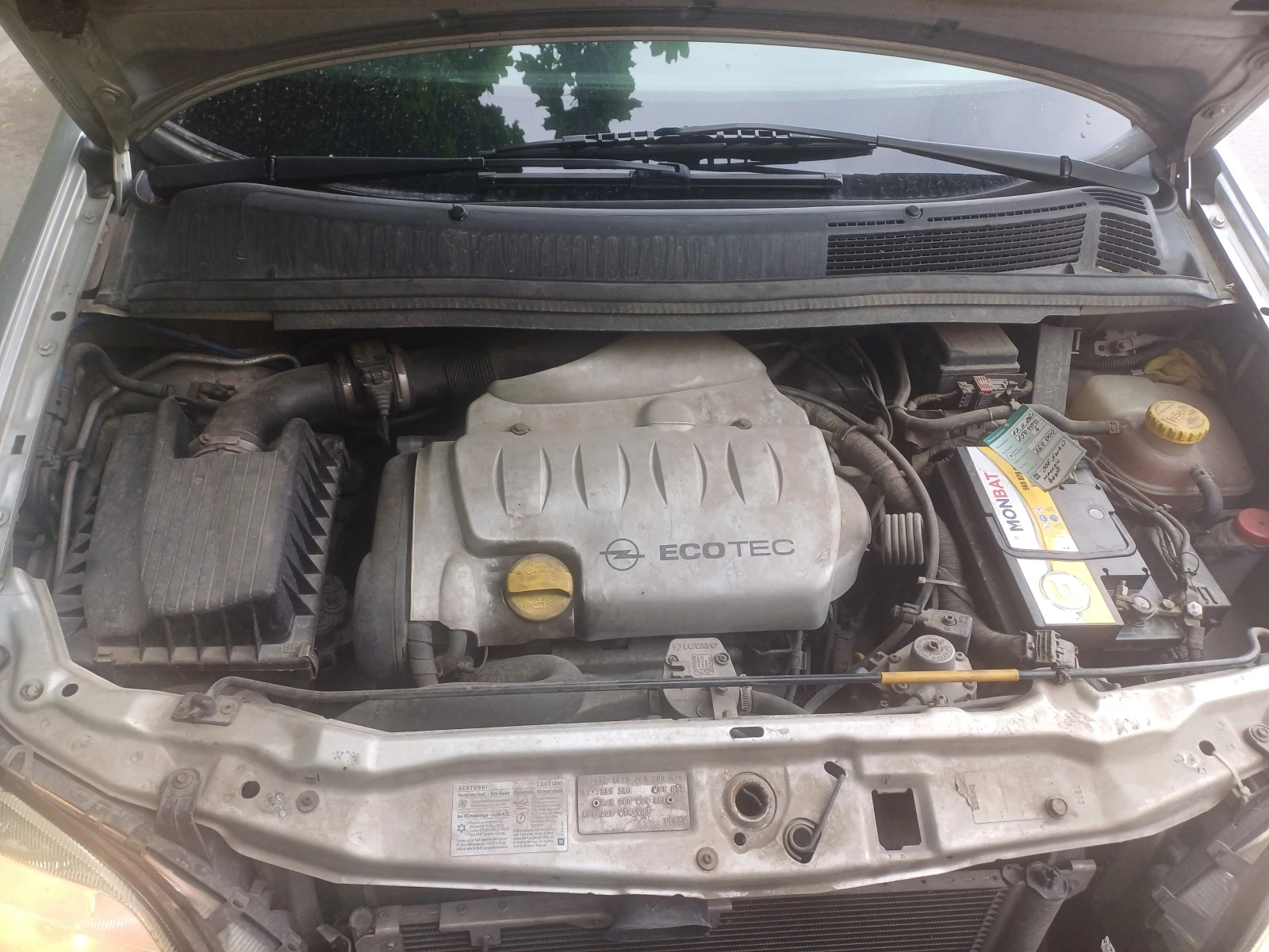 Opel Zafira 1.8I-GAZ, снимка 7 - Автомобили и джипове - 54615356