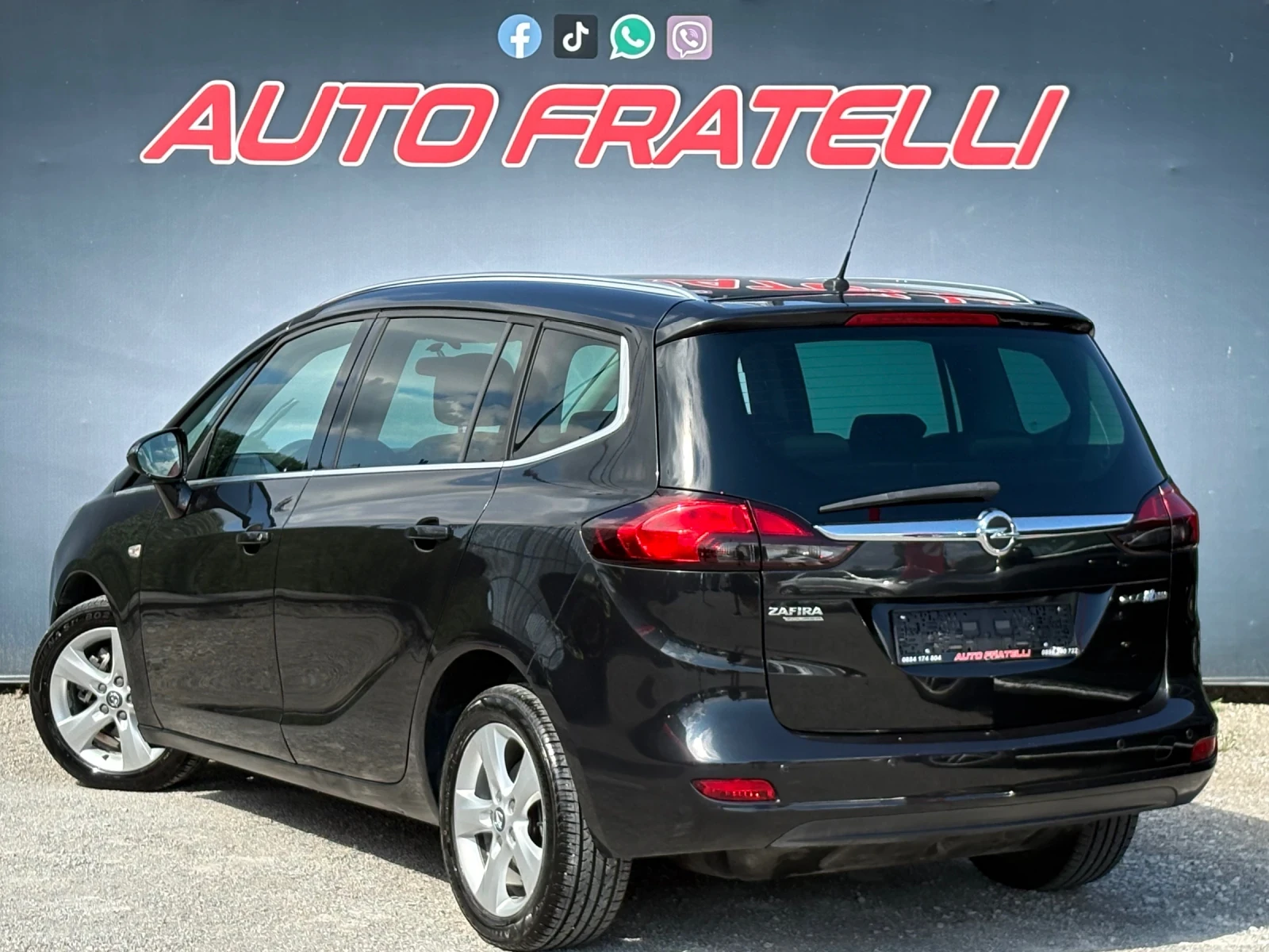 Opel Zafira 1.6T* 7-МЕСТА* ФАБРИЧЕН МЕТАН* ЛИЗИНГ* БАРТЕР* , снимка 6 - Автомобили и джипове - 55261138