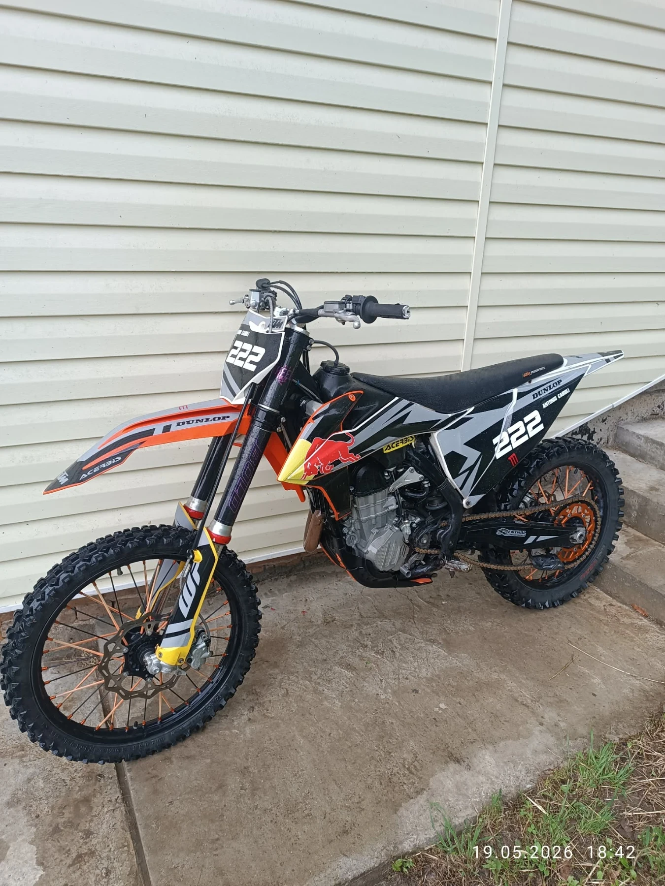 Ktm SX-F 450 Стартер/режими 