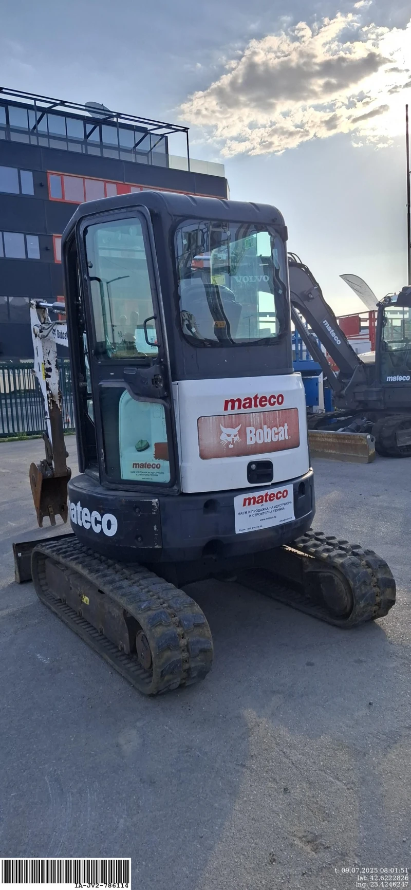 Багер Bobcat Е26, снимка 3 - Индустриална техника - 51187028