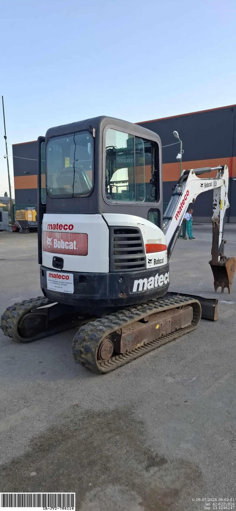 Багер Bobcat Е26, снимка 4 - Индустриална техника - 51187028