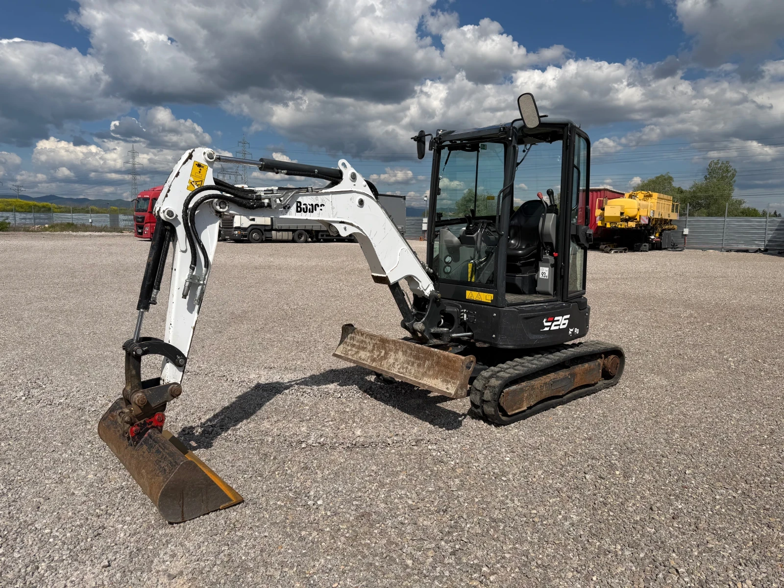 Багер Bobcat E26, снимка 6 - Индустриална техника - 54623542