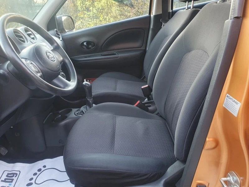 Nissan Micra 1.2 KLIMA NOVA 2013g.  EURО 5 , снимка 9 - Автомобили и джипове - 43298821