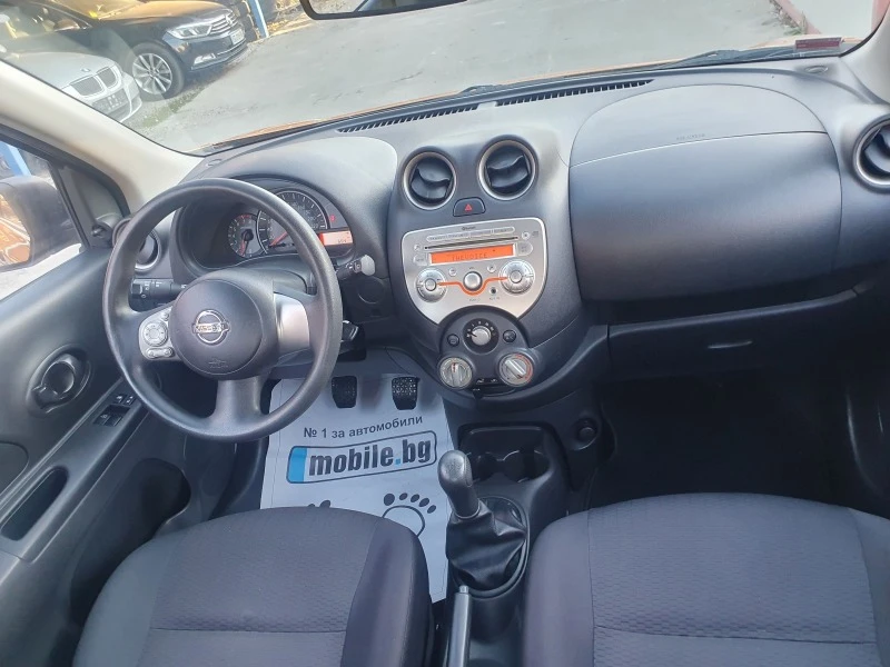 Nissan Micra 1.2 KLIMA NOVA 2013g.  EURО 5 , снимка 7 - Автомобили и джипове - 43298821