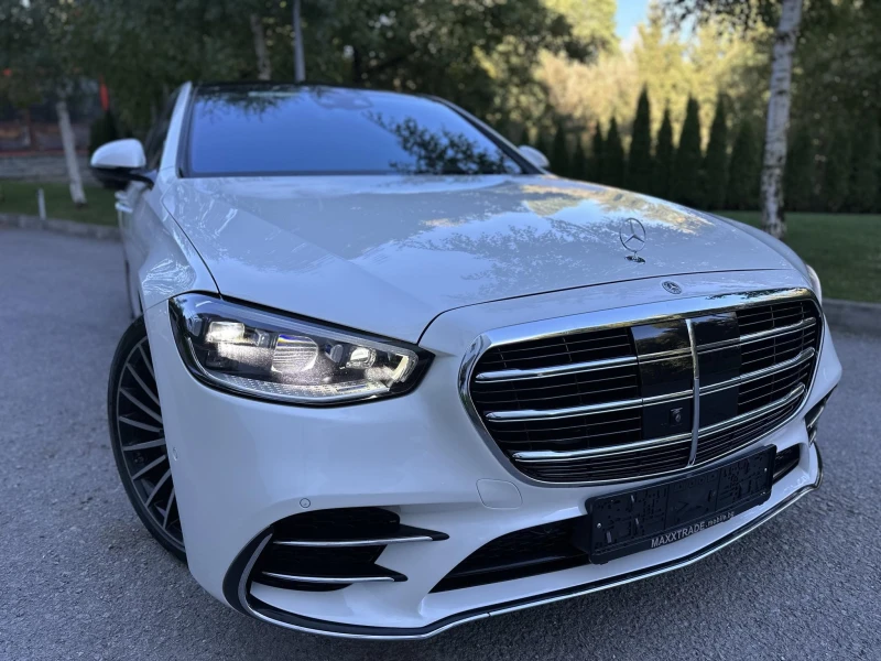 Mercedes-Benz S 580 LONG / AMG OPTIC / FULL, снимка 1 - Автомобили и джипове - 47441098