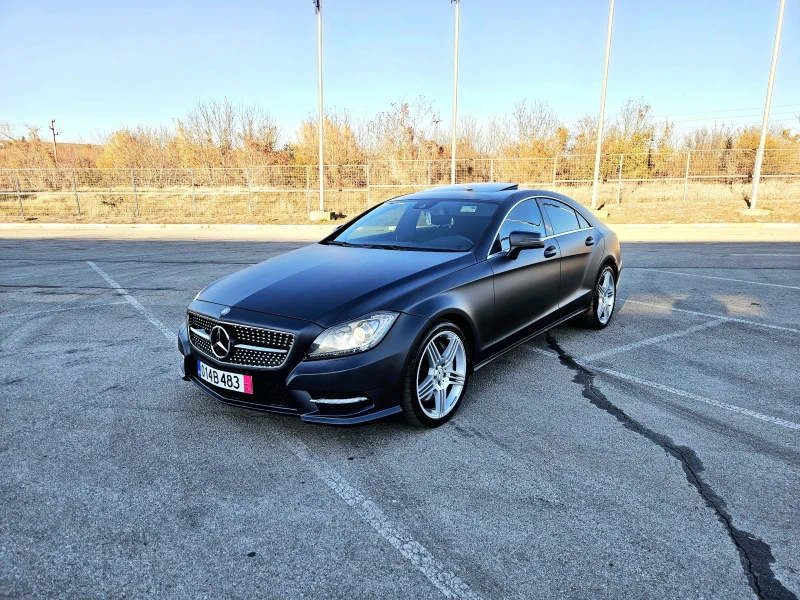 Mercedes-Benz CLS 550 AMG 4.7i V8 Bi-turbo, снимка 1 - Автомобили и джипове - 47937965