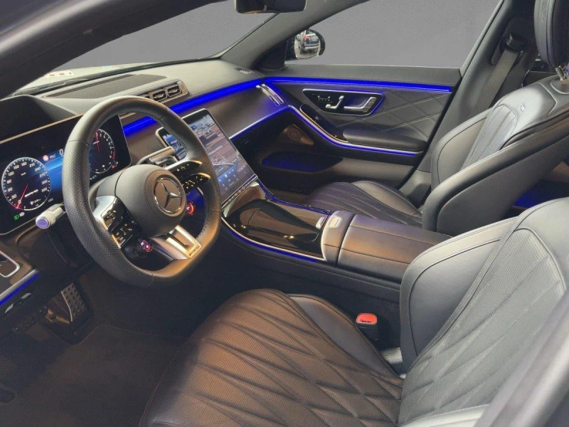 Mercedes-Benz S 63 AMG E-PERFORMANCE/4MATIC/ACTIVE RIDE/BURM/PANO/HEAD UP, снимка 10 - Автомобили и джипове - 53032450