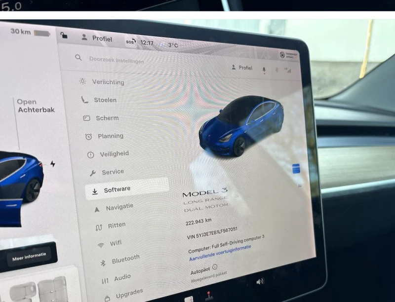 Tesla Model 3  4х4 Европейска Long Range, снимка 10 - Автомобили и джипове - 53225395