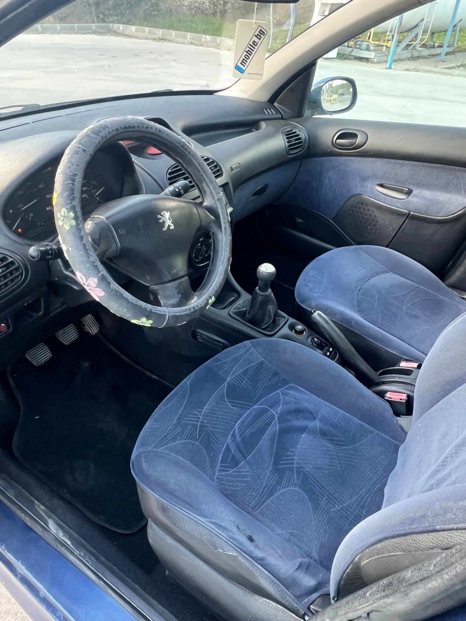Peugeot 206 2.0 HDI 90кс Зареден работещ климатик - изображение 9