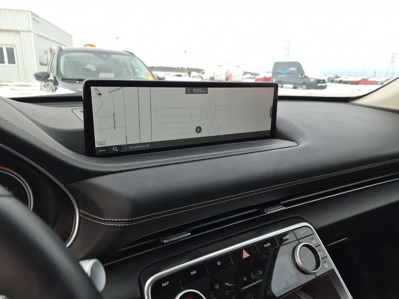 Genesis GV80 ADVANCED 2.5T| 360| PANORAMA| ОБДУХВАНЕ| CARFAX , снимка 11 - Автомобили и джипове - 53827876