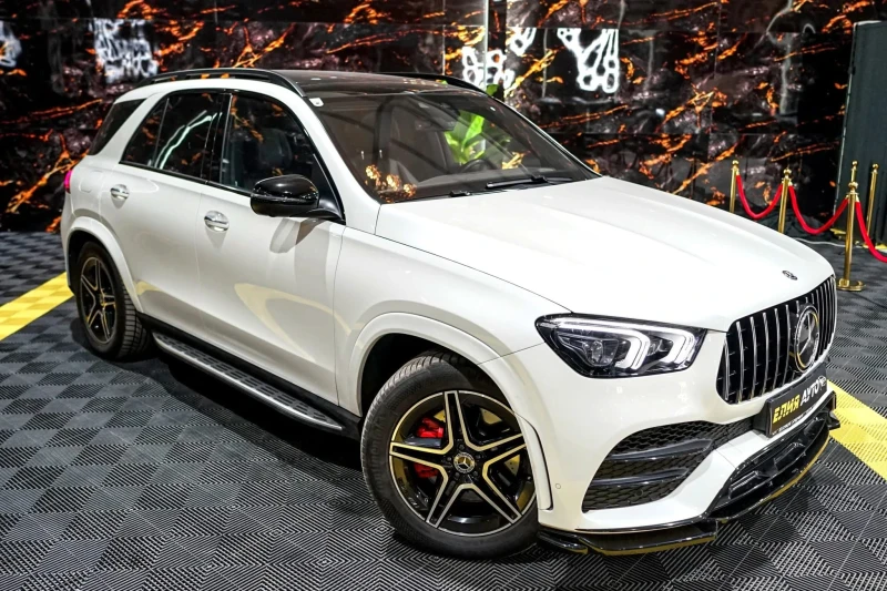 Mercedes-Benz GLE 400 D FULL AMG LINE ПАНО BURMEISTER ЛИЗИНГ 100%, снимка 5 - Автомобили и джипове - 52731492