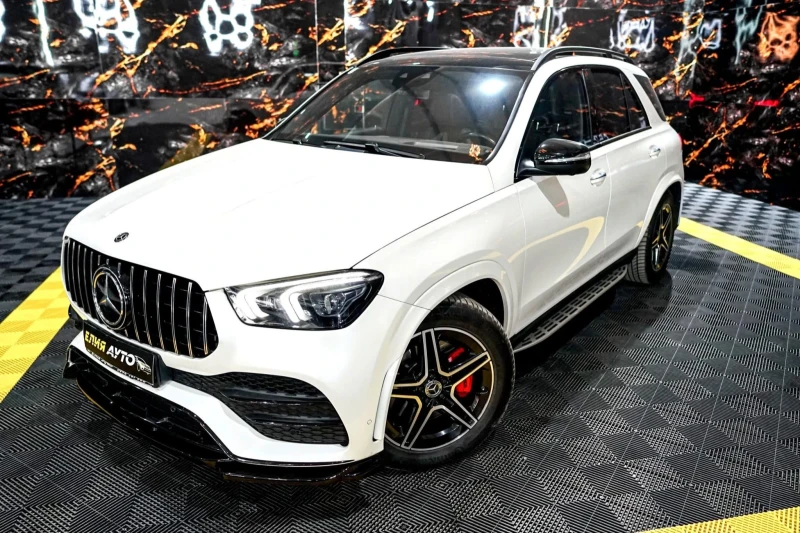Mercedes-Benz GLE 400 D FULL AMG LINE ПАНО BURMEISTER ЛИЗИНГ 100%, снимка 3 - Автомобили и джипове - 52731492