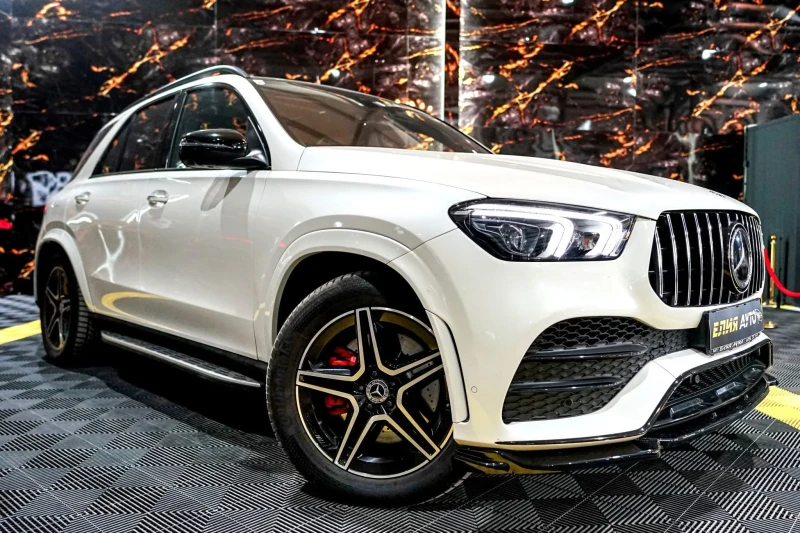 Mercedes-Benz GLE 400 D FULL AMG LINE ПАНО BURMEISTER ЛИЗИНГ 100%, снимка 4 - Автомобили и джипове - 52731492