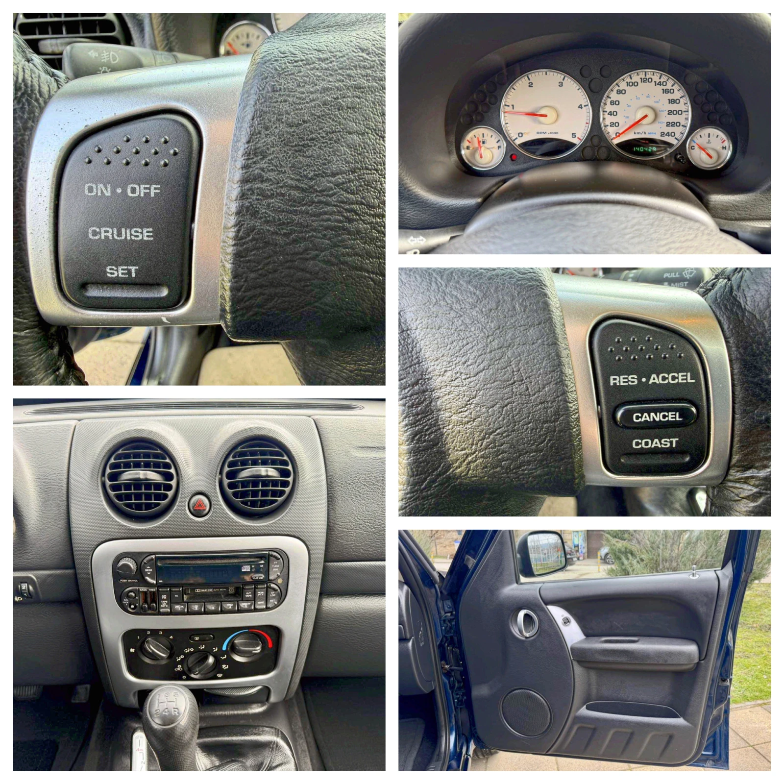 Jeep Cherokee Limited* 4x4* 2.5D* , снимка 14 - Автомобили и джипове - 53867543