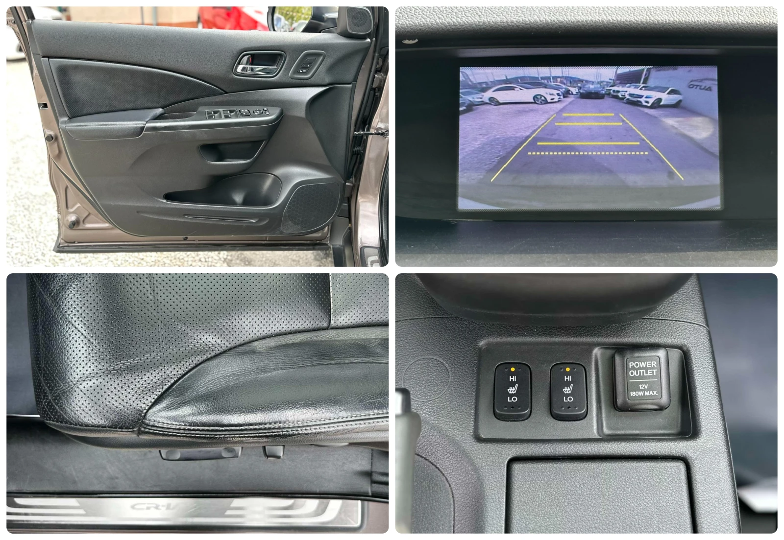 Honda Cr-v 2.2D 150HP PANO CAMERA КОЖА ПОДГРЕВ EU5B, снимка 15 - Автомобили и джипове - 56165739