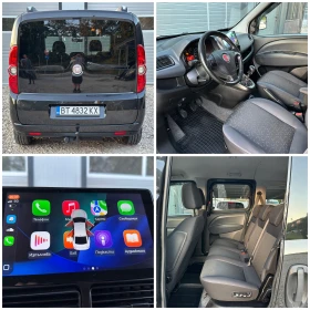 Fiat Doblo 1.4LPG 120кс НАВИ КАМЕРА CARPLAY 5 места, снимка 17