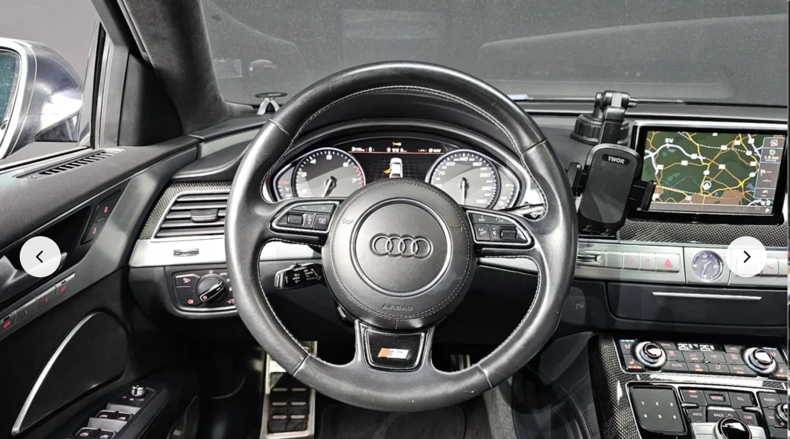 Audi S8 MATRIX* BANG* OLUFSEN* ОБДУХВАНЕ* МАСАЖ*  - изображение 8