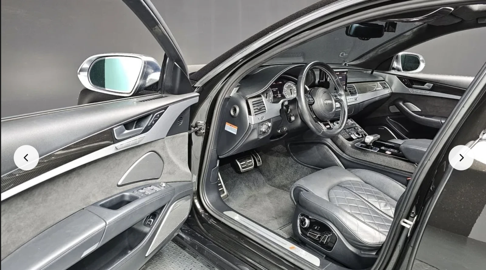 Audi S8 MATRIX* BANG* OLUFSEN* ОБДУХВАНЕ* МАСАЖ*  - изображение 6