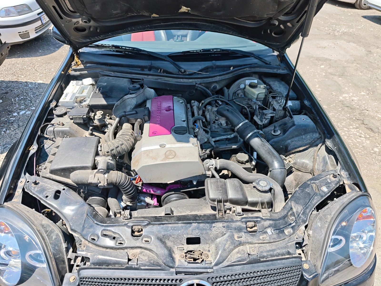 Mercedes-Benz SLK 200 KOMPRESSOR, снимка 11 - Автомобили и джипове - 54679663