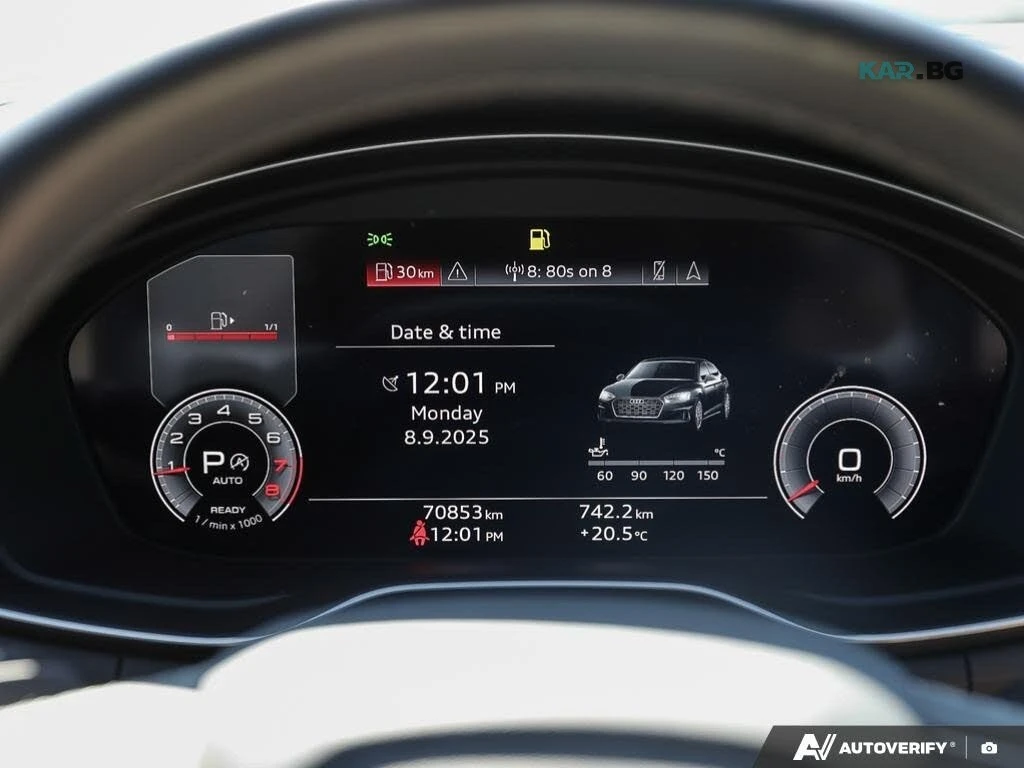 Audi A5 45TFSI* АвтоКредит* (ЦЕНА ДО БГ), снимка 8 - Автомобили и джипове - 54873521