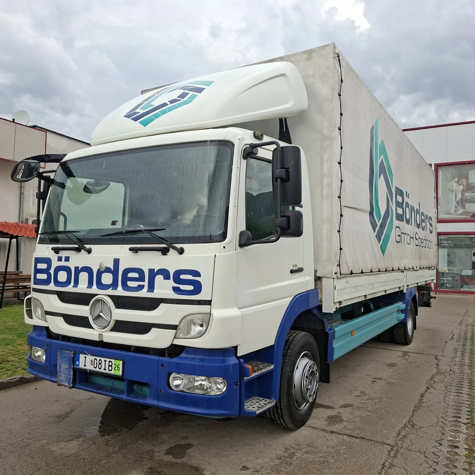 Mercedes-Benz Atego 1222 KLIMA BORD PECHKA TEMPOMAT, снимка 2 - Камиони - 54875170