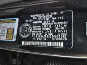 Kia EV9 LAND W/GT LINE PACKAGE  CARFAX, снимка 15