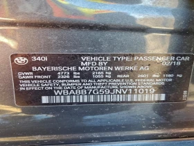 BMW 340 XDRIVE40I/ФИНАНСИРАНЕ ОТ 500 ЛВ НА МЕСЕЦ , снимка 12