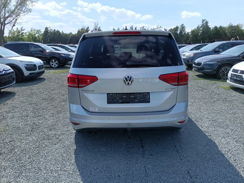 VW Touran 2.0 150 автомат алкантара нави, снимка 6 - Автомобили и джипове - 51514763