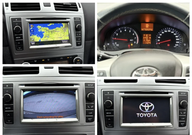 Toyota Avensis 1.8i-147К.С ФЕЙСЛИФТ НАВИ КАМЕРА ОТЛИЧНО СЪСТОЯНИЕ, снимка 14 - Автомобили и джипове - 53202559