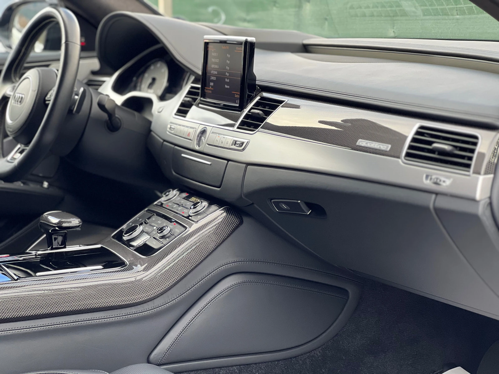 Audi S8 S8-PLUS/B&O/MATRIX/PANO/NAVI/HEADup/  | Mobile.bg   13