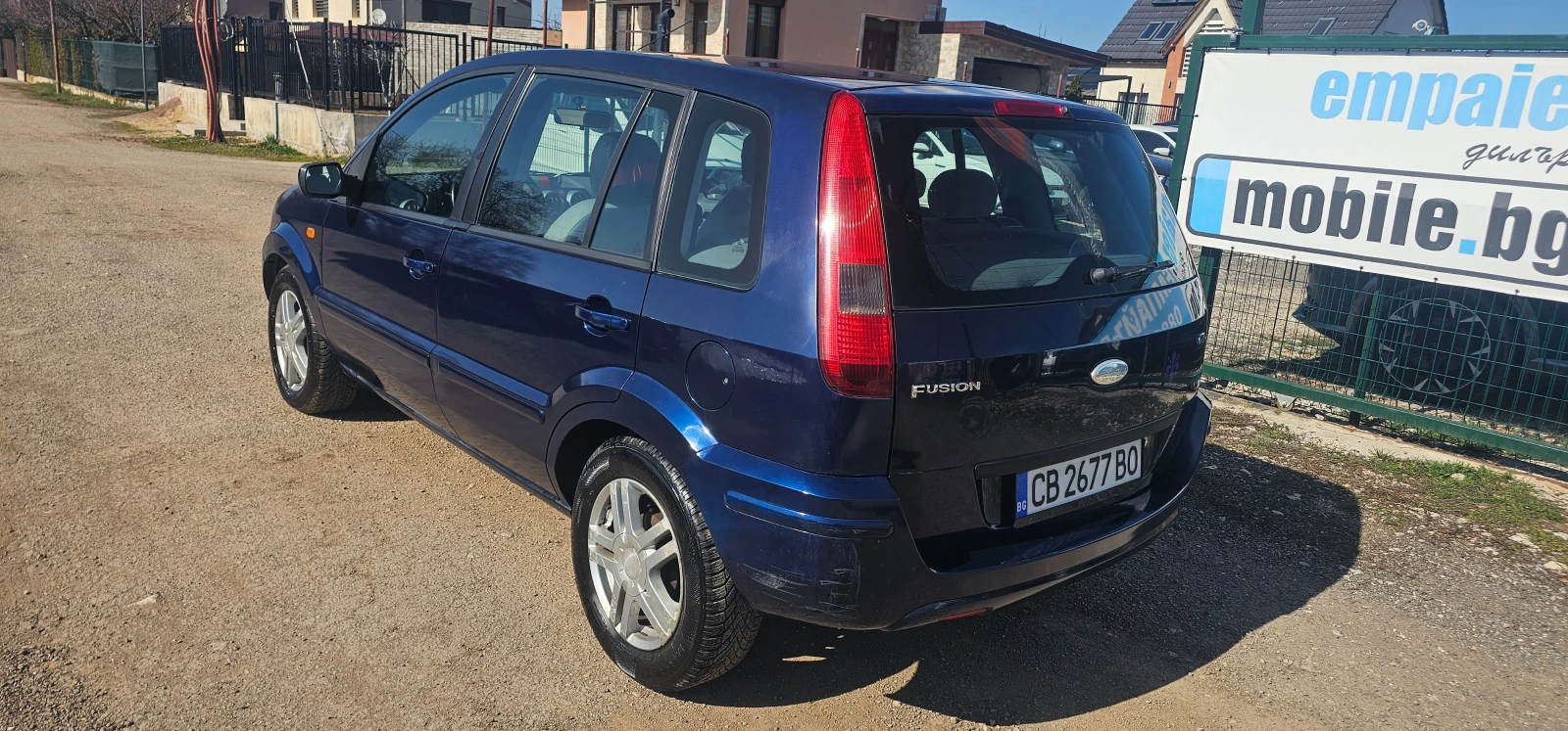 Ford Fusion 1.4i 68кс 102000км, снимка 9 - Автомобили и джипове - 53816076