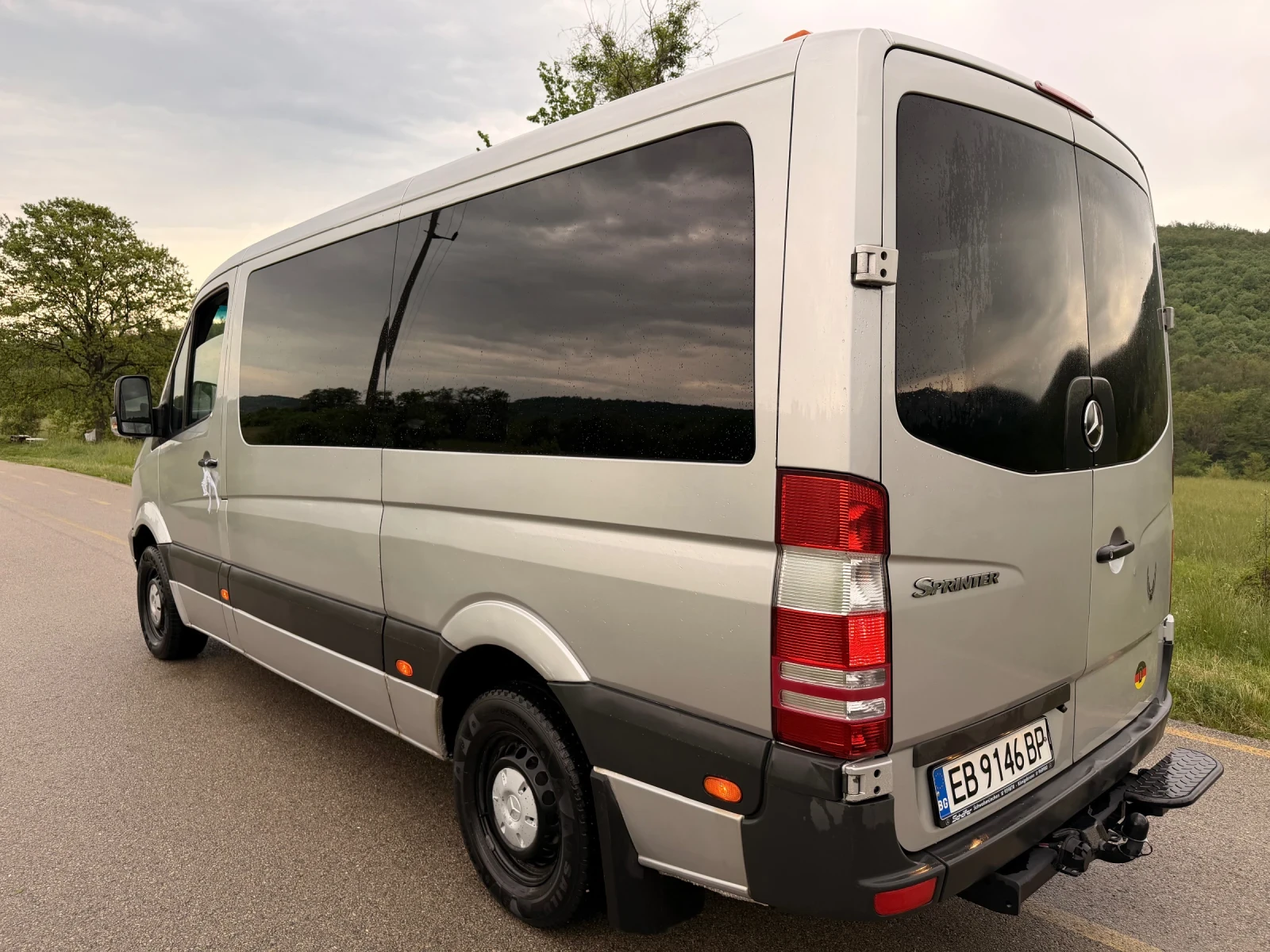 Mercedes-Benz Sprinter 215 CDI 150к.с* 9Места* Нави* Камера* Клима* FullЕ, снимка 6 - Бусове и автобуси - 54458096